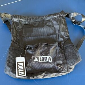 New Joola Black Drawstring Bag
